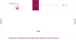 Desktop Screenshot of kiehnholz.de